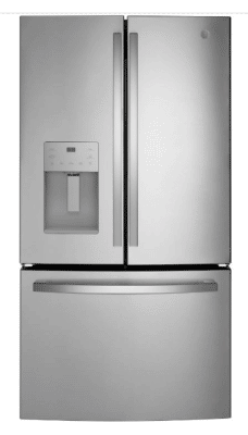 GE-brand Free-Standing French Door Refrigerators